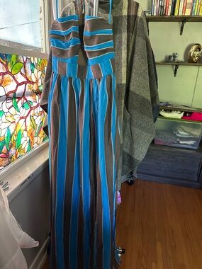 Rebecca Vallance: Micaela Halter Maxi Dress